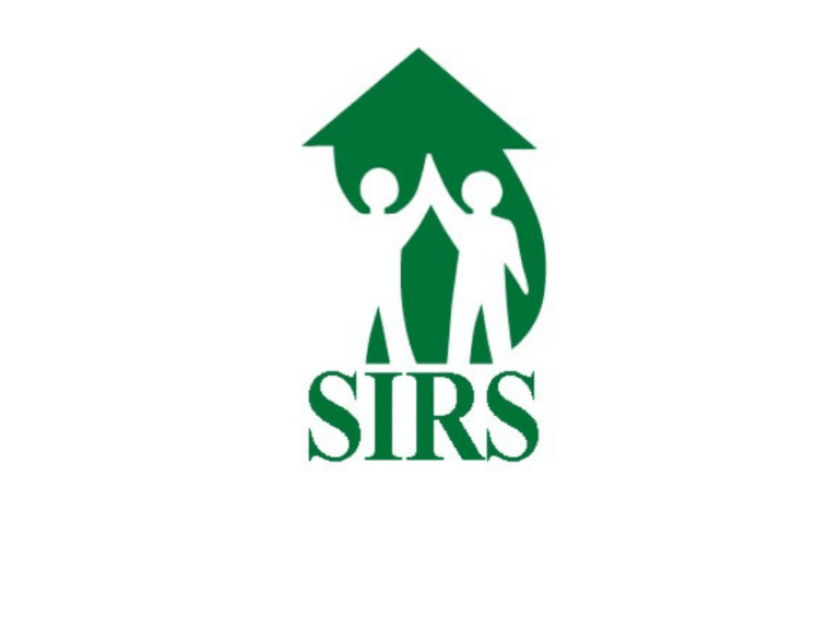 SIRS logo representing community support, growth, and connection for positive impact.