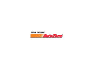 AutoZone logo and slogan promoting automotive parts and services.