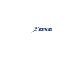 DXE logo representing innovation and excellence in technology solutions.