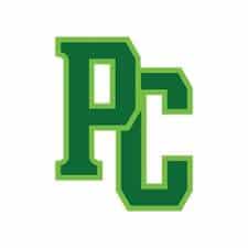 PC Community Schools logo in green and white, representing education and community values.