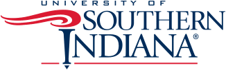 University of Southern Indiana logo showcasing education and community spirit.