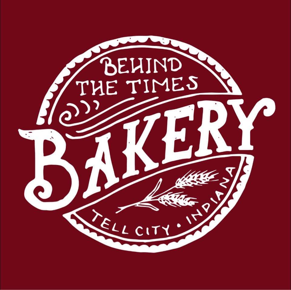 Behind the Times Bakery, a charming spot in Tell City, Indiana, offers fresh baked goods.
