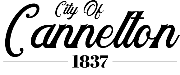 Cannelton city logo showcasing historic charm since 1837.