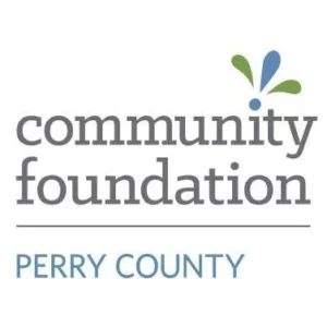 Perry County Community Foundation logo promoting local philanthropy and community support.