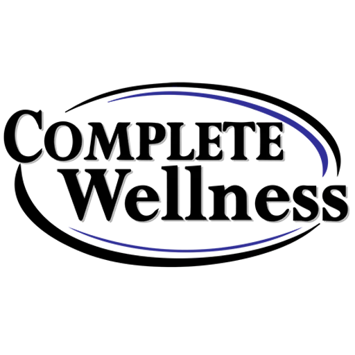 Complete Wellness logo promoting holistic health and well-being solutions.