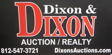 Dixon Auction and Realty services contact information and website details.