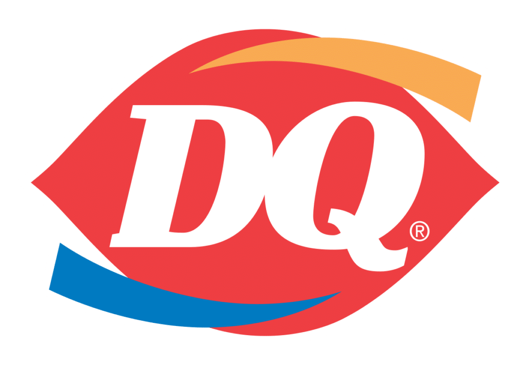 DQ logo representing Dairy Queens delicious treats and signature ice cream.