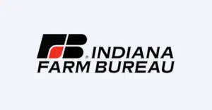 Indiana Farm Bureau logo representing agricultural advocacy and support in Indiana.