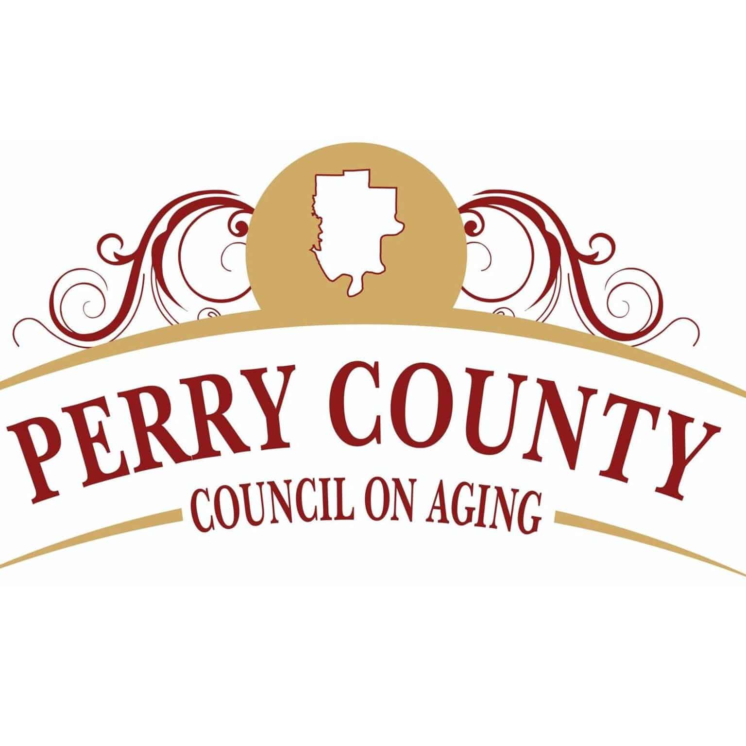 Perry County Council on Aging logo promoting senior services and community support.