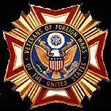 VFW emblem symbolizing support for veterans of foreign wars in the United States.