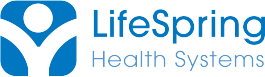 LifeSpring Health Systems logo showcasing commitment to community wellness and healthcare services.