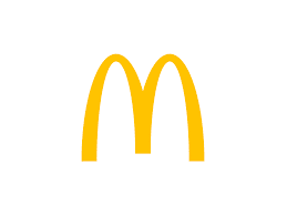 Iconic golden arches logo representing the popular fast food brand McDonalds.
