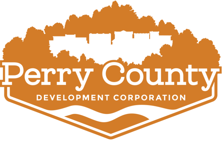 Perry County Development Corporation logo representing local growth and community initiatives.